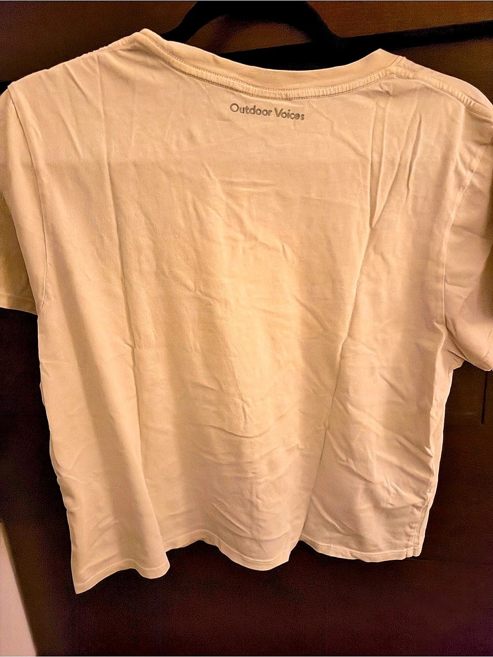 Outdoor Voices Short Sleeve Tee in light green, Size Medium - Picture 2 of 3